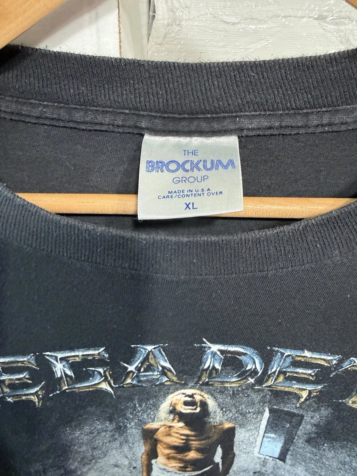Vintage 1992 Megadeth Countdown To Extinction Long-sleeve Shirt Mens XL 23.5x29