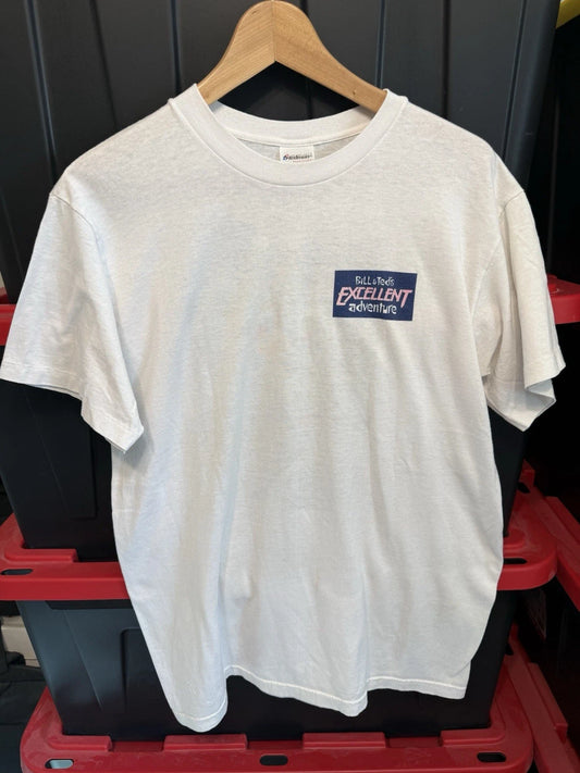 Vintage 80s Bill & Ted's Excellent Adventure Movie Promo Shirt 1988 Size L 20x28